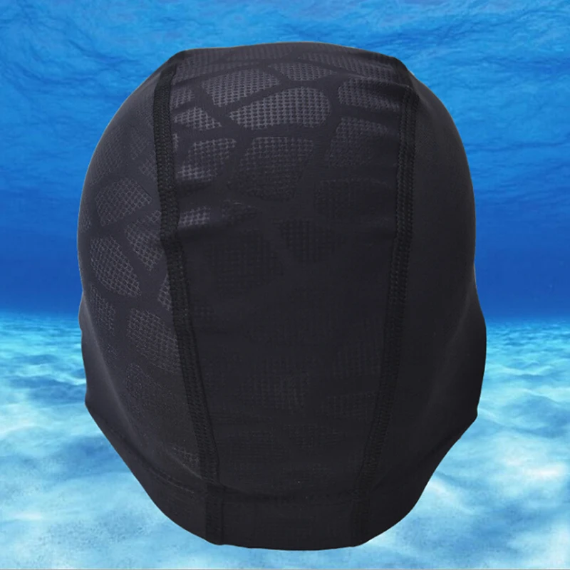 Летняя шапочка для плавания из нейлона Высокой эластичности Гибкая Прочная Шапочка для плавания для взрослых
