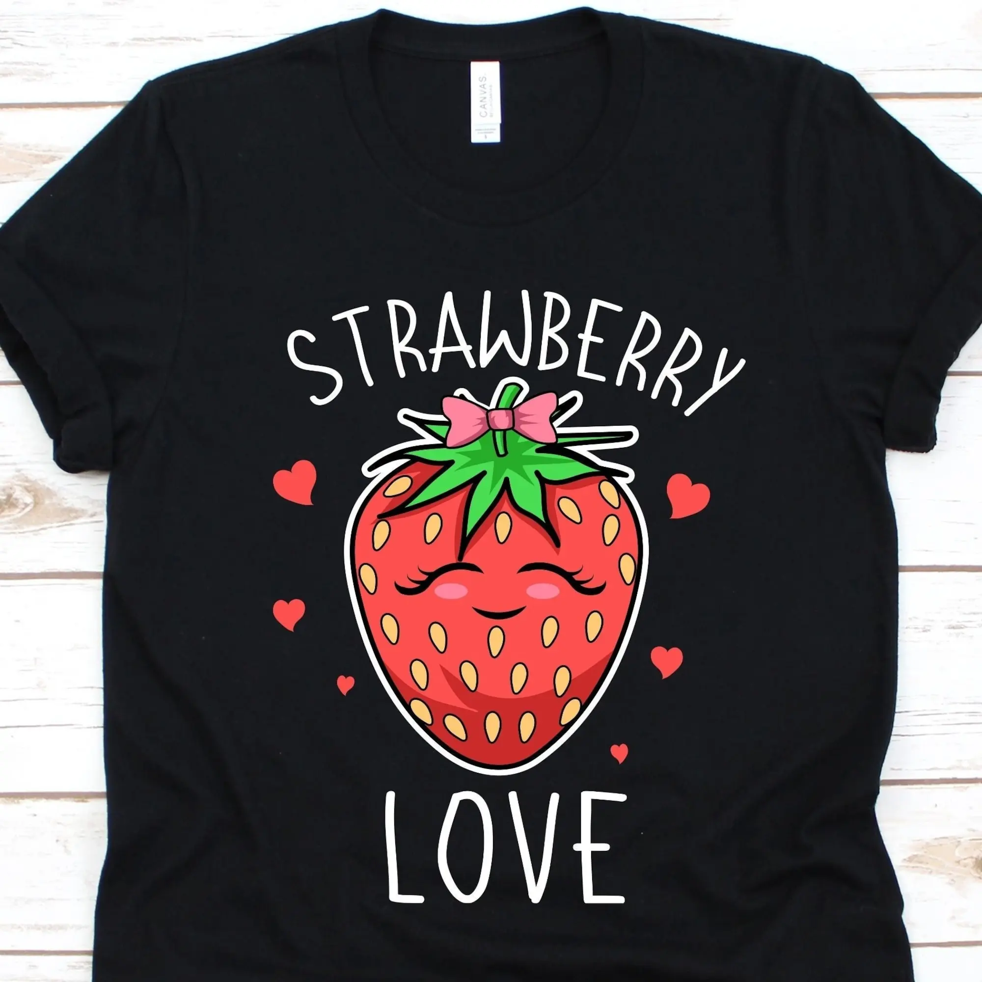 Милая футболка Strawberry Love Для Мужчин И Женщин Fragaria Ananassa Любитель Клубники И Фруктов Fruitarian
